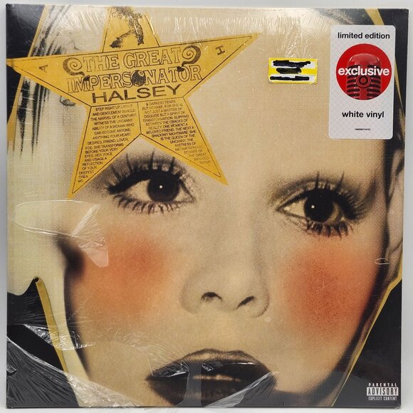 Halsey The Great Impersonator Target Limited Edition White Vinyl 2LP - Picture 2 of 4